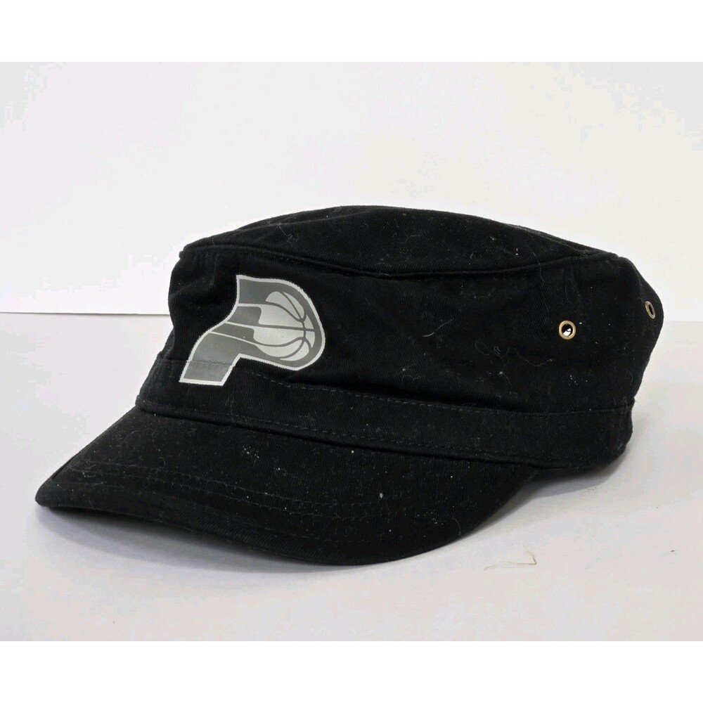 Indiana Pacers‎ Hat Five Panel Adjustable Cap Black Basketball NBA